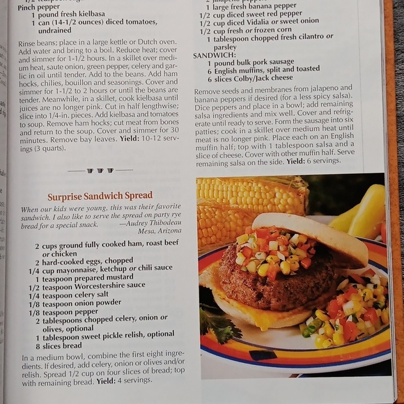 1998 Taste Of Home Hardcover Cookbook Of Annual Recipes, Holiday Kitchen Vintage - Picture 9 of 16